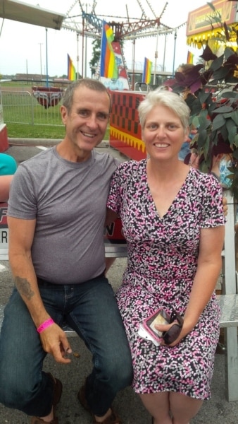 Jack and Sidonia at the county fair