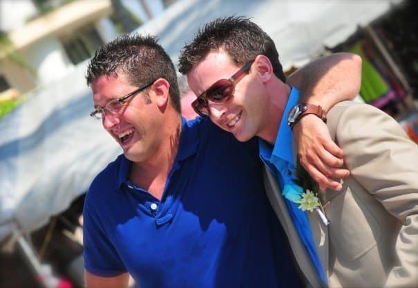 Mike and Mark - Our sons Mike (on right) and Mark (on left)